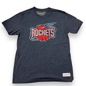 Mitchell & Ness Houston Rockets NBA T-Shirt Short sleeve Navy Sporty Medium